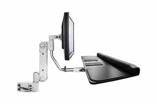 60239-PA Series Adjustable Arm With Keyboard Platform and Keyboard